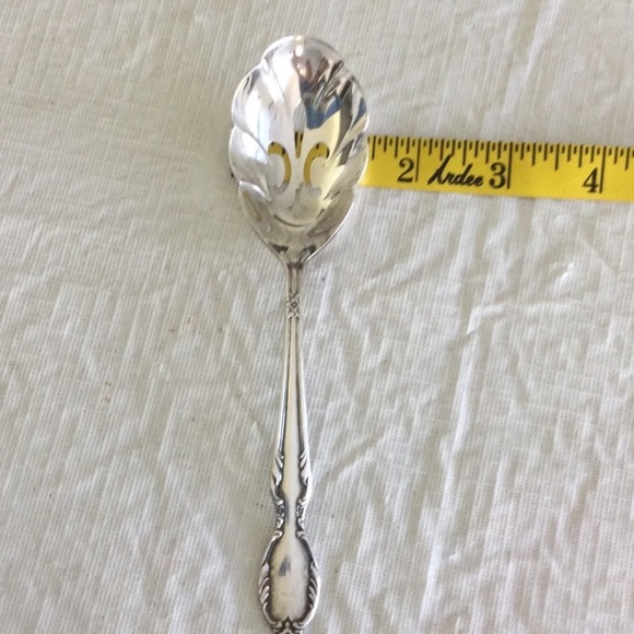 Elegant Silver Serving Spoon - Picture 3 of 3